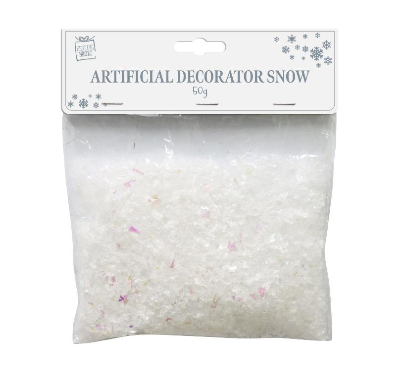 Artificial Snow Bag 50Gm Iridscent Artificial Snow Bag 50Gm Iridscent